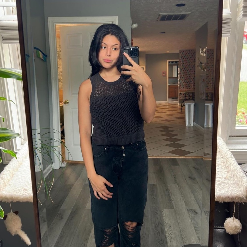 Gap Knit Top